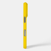 Coques Case-Mate iPhone Couleur uni jaune soleil moderne (Verso / Droite)