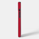 Coques Case-Mate iPhone Couleur uni vrai rouge (Verso / Gauche)