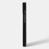 Coques Case-Mate iPhone Couleur unie noire étrange (Verso / Gauche)