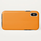 Coques Case-Mate iPhone couleur UT orange (Dos (Horizontal))