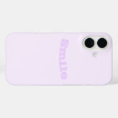 Coques Case-Mate iPhone Couleur violette Rose pâle blanc pastel blanc clai (Verso (horizontal))