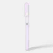 Coques Case-Mate iPhone Couleur violette Rose pâle blanc pastel blanc clai (Verso / Gauche)