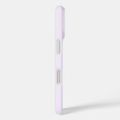 Coques Case-Mate iPhone Couleur violette Rose pâle blanc pastel blanc clai (Verso / Droite)
