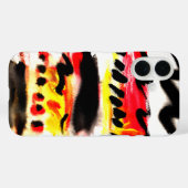 Coques Case-Mate iPhone Couleurs Abstraites de couleur rouge rouge jaune (Verso (horizontal))