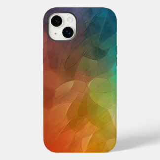 Coque Pour iPhone 14 Plus Couleurs abstraites en formes fluides