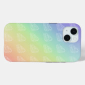 Coques Case-Mate iPhone Couleurs arc-en-ciel (Verso (horizontal))