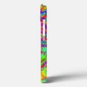 Coques Case-Mate iPhone Couleurs arc-en-ciel Tiedye cible Kaleidoscopique  (Verso / Gauche)