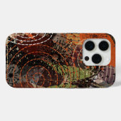 Coques Case-Mate iPhone Couleurs automnales Abstraites de la Terre (Verso (horizontal))