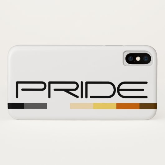 Coques Case-Mate iPhone Couleurs Bear Pride Drapeau Bear Pride (Dos (Horizontal))