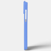 Coques Case-Mate iPhone Couleurs bleues formes géométriques courbes (Verso / Gauche)