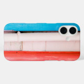 Coques Case-Mate iPhone Couleurs caribéennes - abstrait (Verso (horizontal))