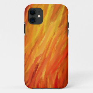 Coque Case-Mate Pour iPhone Couleurs chaudes Peinture d'art Abstraite 6
