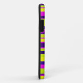 Coques Case-Mate iPhone couleurs cool rayures modernes art graphique (Dos/Droite)