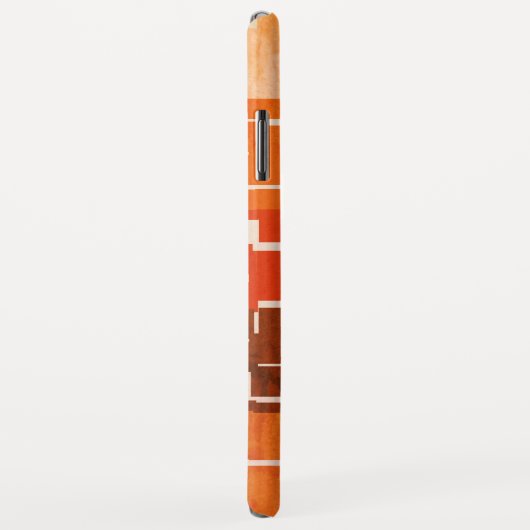 Coques Case-Mate iPhone Couleurs d'automne cool rustiques (Dos/Droite)