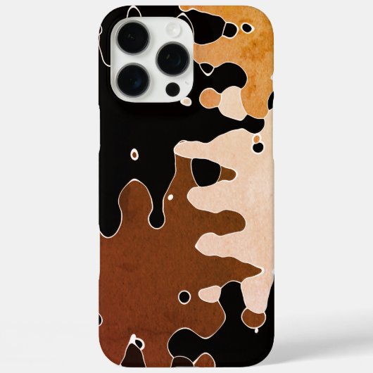 Coques Case-Mate iPhone Couleurs d'automne cool rustiques (Verso)