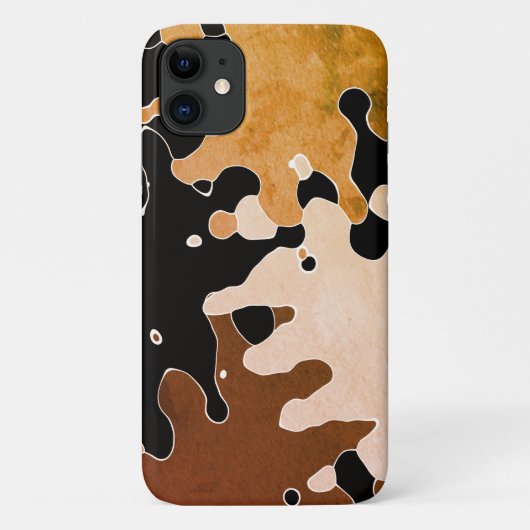 Coques Case-Mate iPhone Couleurs d'automne cool rustiques (Dos)