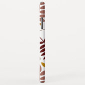 Coques Case-Mate iPhone Couleurs d'automne en blanc pour les Feuilles tomb (Dos/Droite)