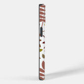 Coques Case-Mate iPhone Couleurs d'automne en blanc pour les Feuilles tomb (Verso / Droite)