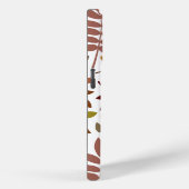 Coques Case-Mate iPhone Couleurs d'automne en blanc pour les Feuilles tomb (Verso / Droite)