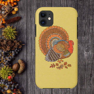 Coques Pour iPhone Couleurs d'automne Feuilles de dinde