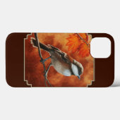 Coques Case-Mate iPhone Couleurs de chickadee et d'automne (Verso (horizontal))