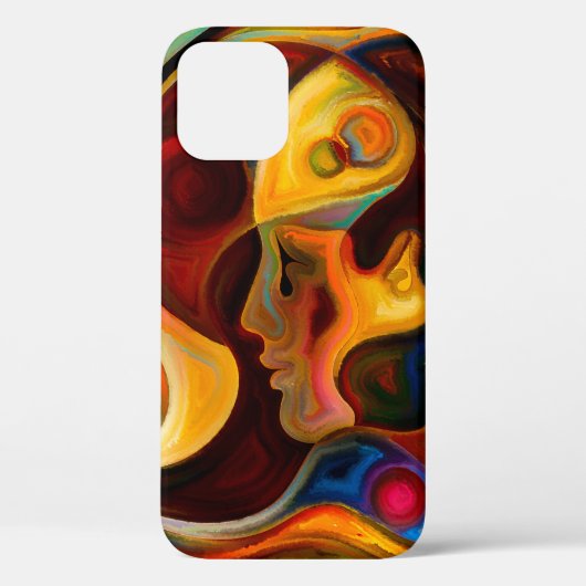 Coques Case-Mate iPhone Couleurs de la série Mind. Conception en éléments (Verso)