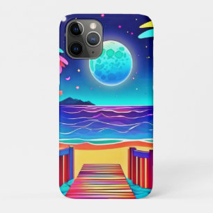 Case-Mate iPhone Case Couleurs de plage Lune