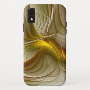 Case-Mate iPhone Case Couleurs des métaux précieux, art fractal Abstrait