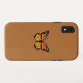 Coques Case-Mate iPhone Couleurs des papillons monarques (Dos (Horizontal))