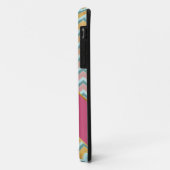 Coques Case-Mate iPhone Couleurs douces et chaudes ZigZag (Dos/Gauche)