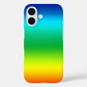 Coques iPhone 16 Couleurs du colorant moyen du spectre