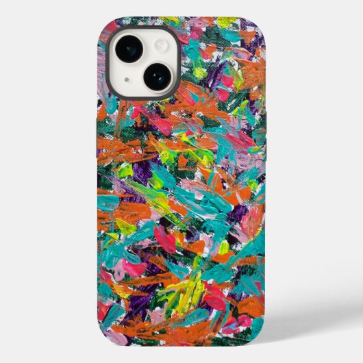 Coques Case-Mate iPhone Couleurs et expressions dans la peinture acrylique (Verso)