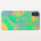 Coques Case-Mate iPhone COULEURS FLUO - Art Fractal - (Dos (Horizontal))