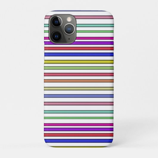 Coques Case-Mate iPhone Couleurs horizontales (Dos)