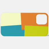 Coques Case-Mate iPhone Couleurs modernes rétro géométriques (Retour (horizontal))
