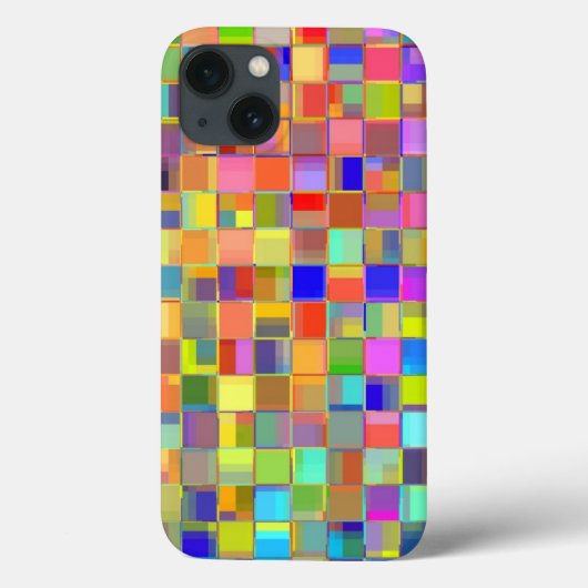 Coques Case-Mate iPhone Couleurs mosaïques (Verso)