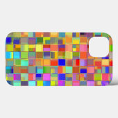 Coques Case-Mate iPhone Couleurs mosaïques (Verso (horizontal))