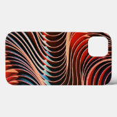 Coques Case-Mate iPhone Couleurs ondulées (Verso (horizontal))