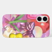 Coques Case-Mate iPhone Couleurs pastel mignonnes Stickers Bubbly (Verso (horizontal))