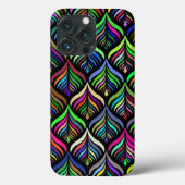 Coques Case-Mate iPhone Couleurs pliantes Abstrait arc-en-ciel (Verso)