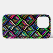 Coques Case-Mate iPhone Couleurs pliantes Abstrait arc-en-ciel (Verso (horizontal))