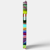 Coques Case-Mate iPhone Couleurs rayées traversées par effet panoramique (Verso / Droite)