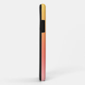 Coques Case-Mate iPhone Couleurs simples - Jaune à Misty Pink ombre (Dos/Droite)