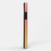 Coques Case-Mate iPhone Couleurs simples - Jaune à Misty Pink ombre (Dos/Droite)