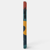 Coques Case-Mate iPhone Couleurs sombres funky Formes abruptes Motif d'art (Dos/Gauche)