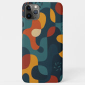 Coques Case-Mate iPhone Couleurs sombres funky Formes abruptes Motif d'art (Dos)