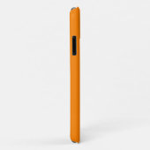 Coques Case-Mate iPhone Couleurs universitaires orange et blanc  (Dos/Droite)