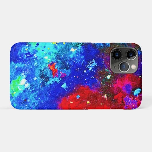 Coques Case-Mate iPhone Couleurs Vibrantes Du Motif De Nebula (Dos (Horizontal))