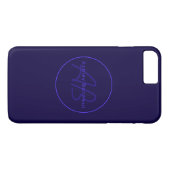 Coques Case-Mate iPhone Couleurs violettes profondes modernes | Nom et mon (Dos (Horizontal))