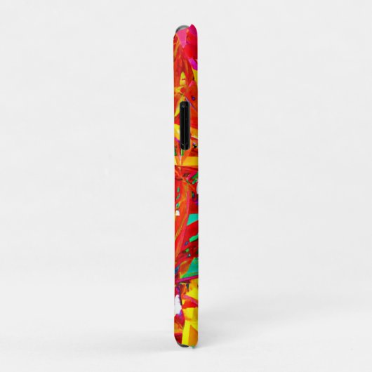 Coques Case-Mate iPhone Couleurs vives Motif Abstrait (Dos/Droite)